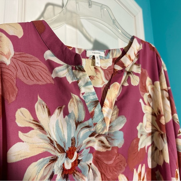 NWOT 3/4 length sleeve Maurice’s blouse - Picture 3 of 4
